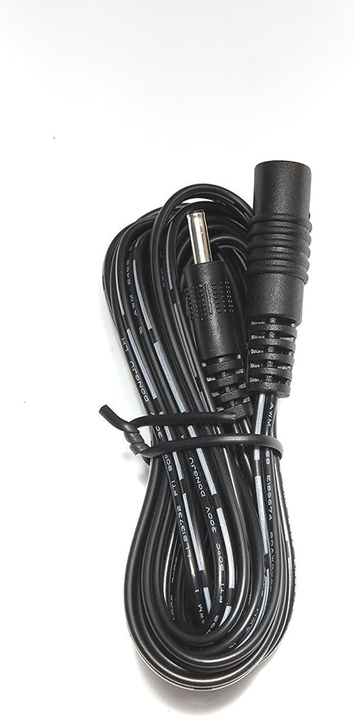 2.1mm x 5.5mm DC Plug Extension Cable, 15 Feet, Pack of 2 B461