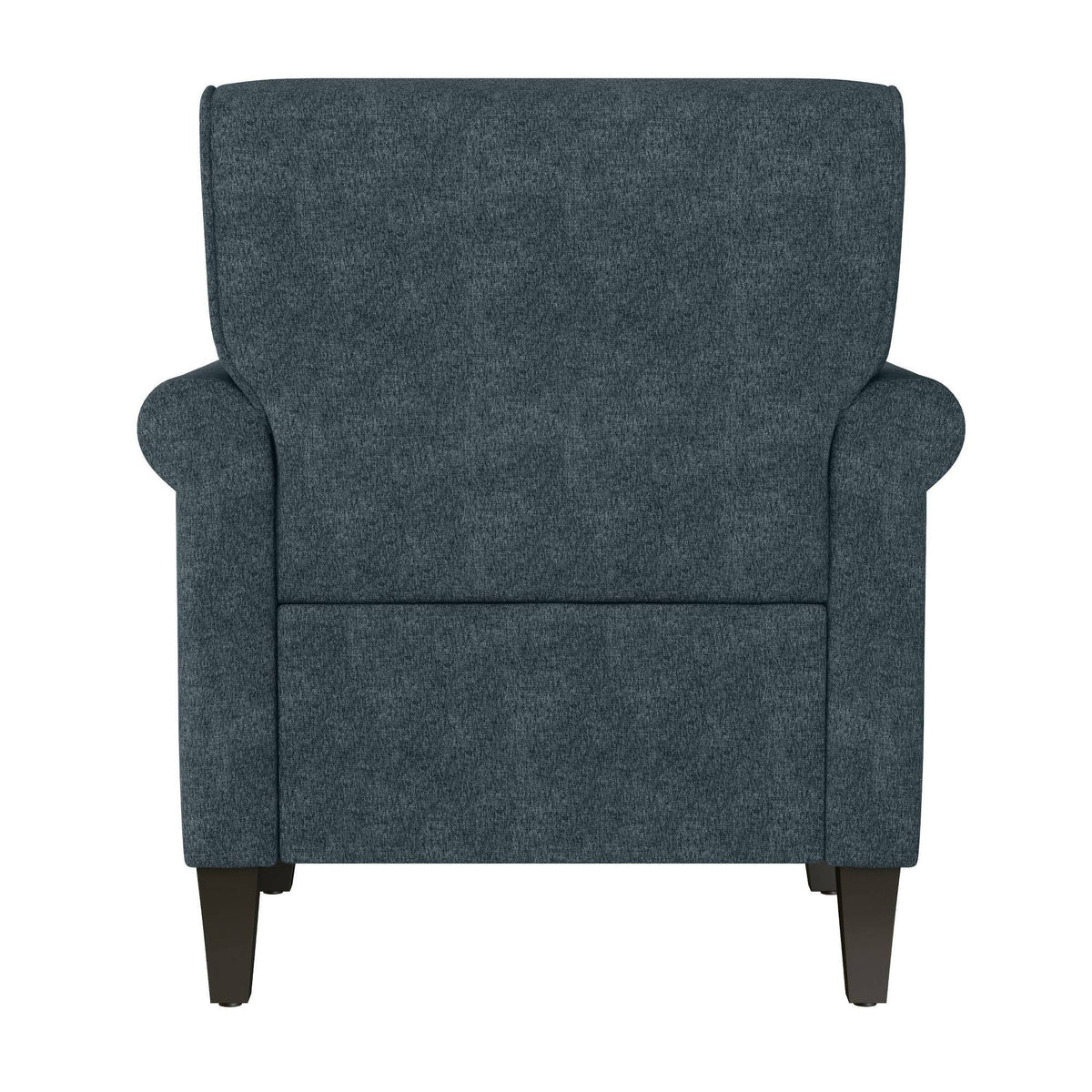 Blue Chenille Arm Chair X7828
