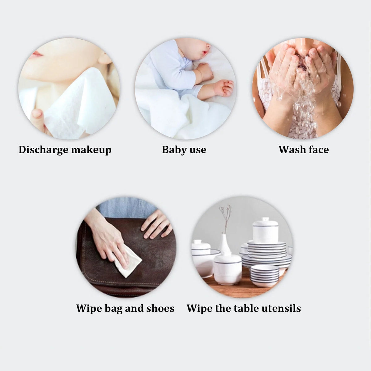 Cotton Disposable Face Towel F5304