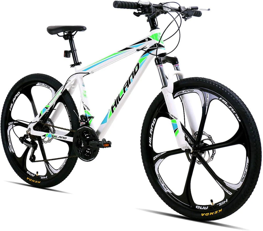 Black 21 Speed Aluminum Mountain Bike Q3409