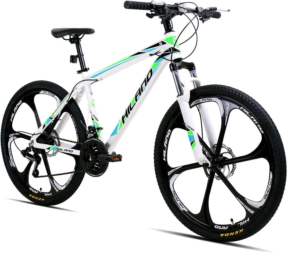 Black 21 Speed Aluminum Mountain Bike Q3409