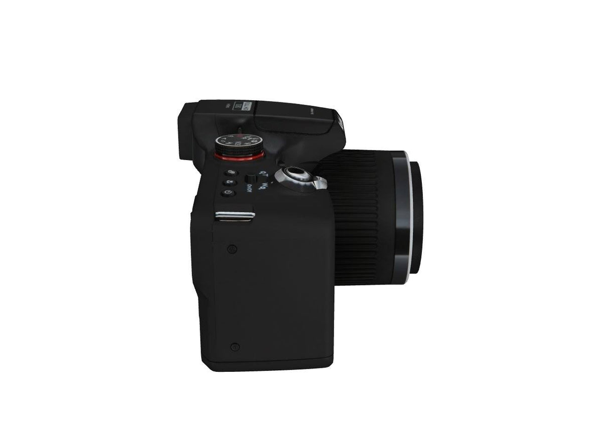 Black 12 Megapixel Bridge Camera D9364