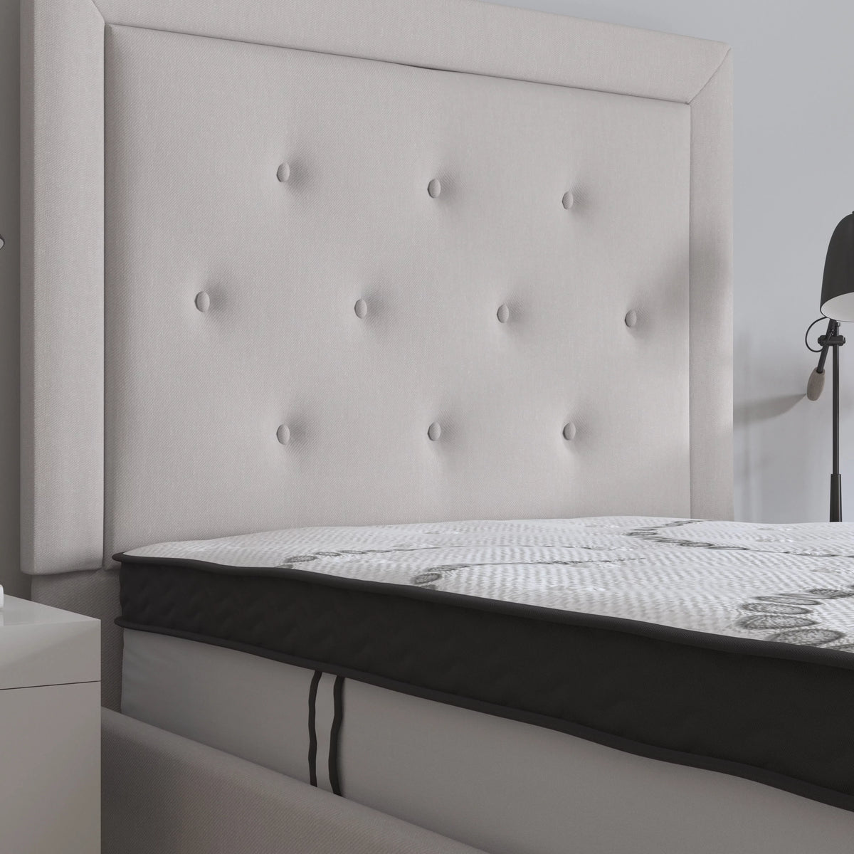 10" Hybrid Pocket Spring Memory Foam Mattress, Twin Y9201