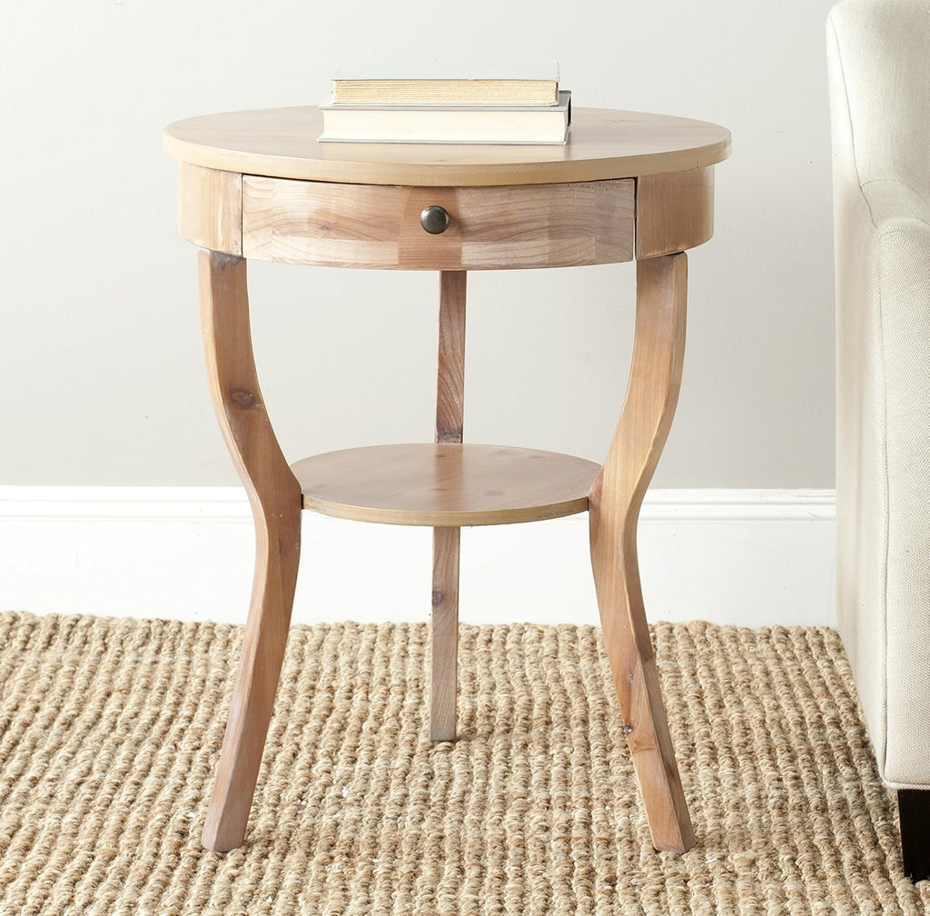 French Grey End Table R944