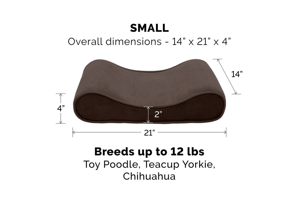 Giant Gray Memory Foam Pet Bed for Dogs u0026 Cats M473