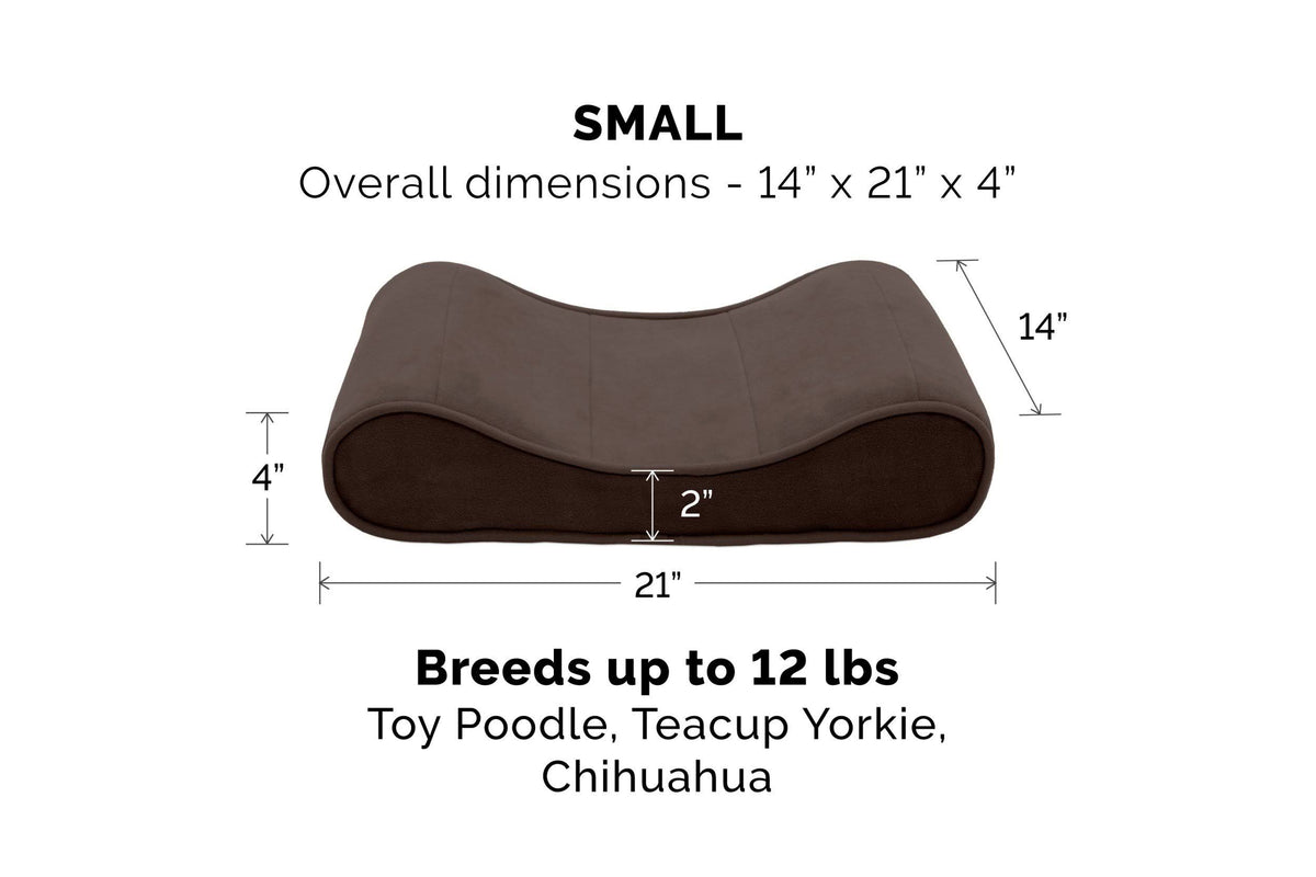 Giant Gray Memory Foam Pet Bed for Dogs u0026 Cats M473