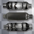 3.00 Inch Inlet / Outlet Muffler Pack of 2 L6982