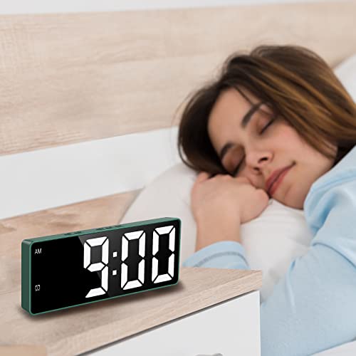 6.5'' LED Digital Alarm Clock with USB Charging Port, Dual Alarm, Snooze V239747