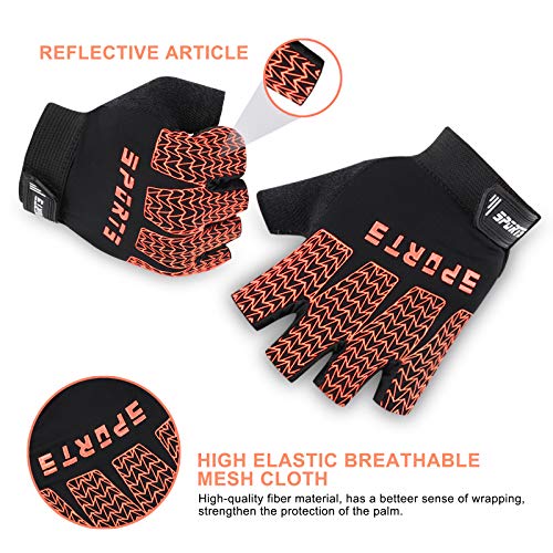 Kids Half Finger Cycling Gloves R545831