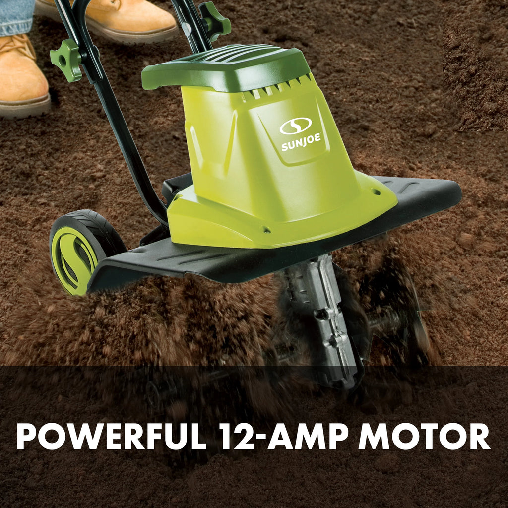 Electric 16-inch Garden Tiller Cultivator D3137