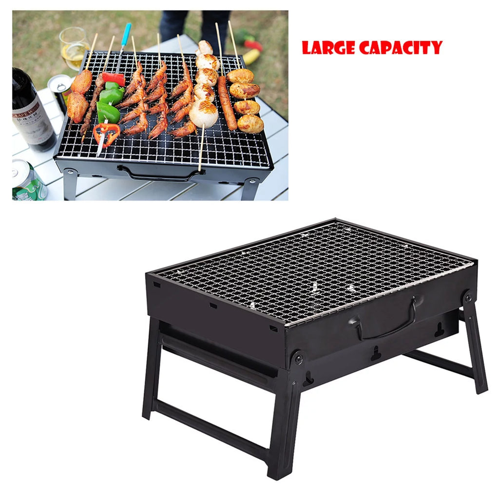 Folding Portable Charcoal BBQ Grill W2512