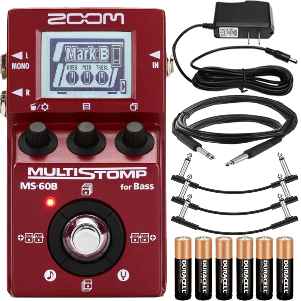 Bass Pedal + Instrument Cable + Accessory Kit R486324