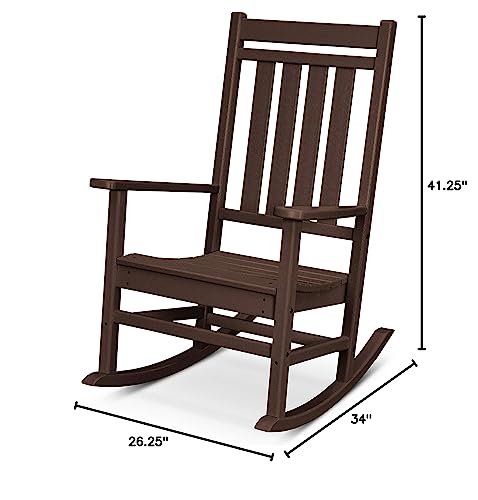 Black All-Weather Rocking Chair G254336