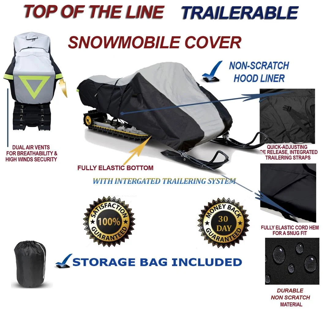 600D Snowmobile Travel and Storage Cover O61763