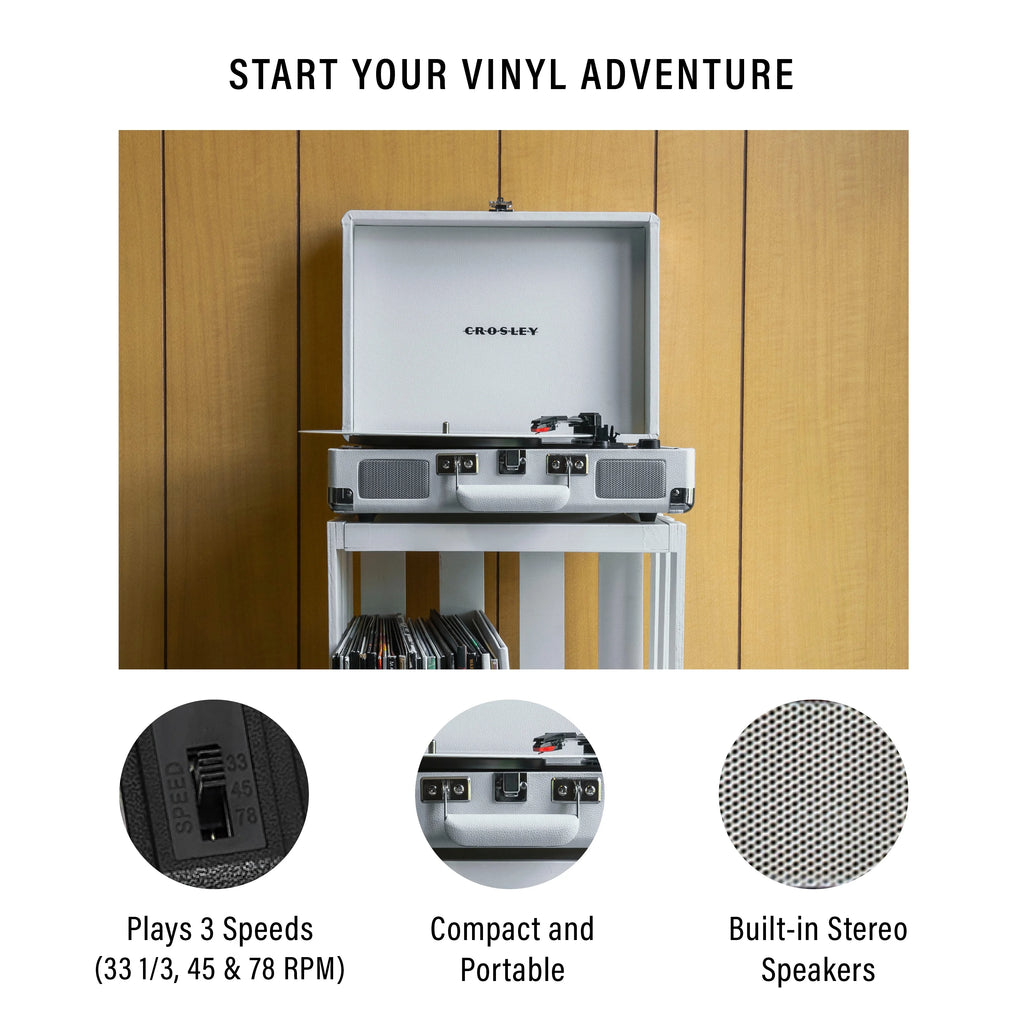 Vinyl Record Player with Bluetooth Speakers N48908