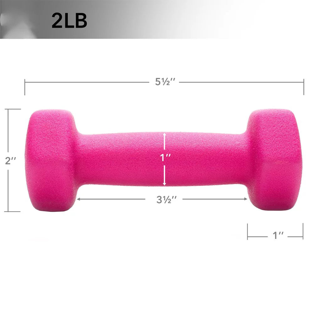 Neoprene Coated Hex Dumbbell Set L68491