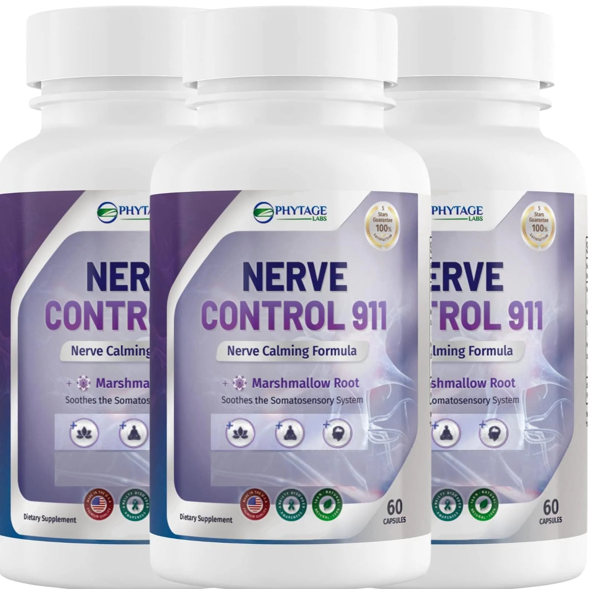 Plant Based Nerve Health Supplement 3 Pack G459620