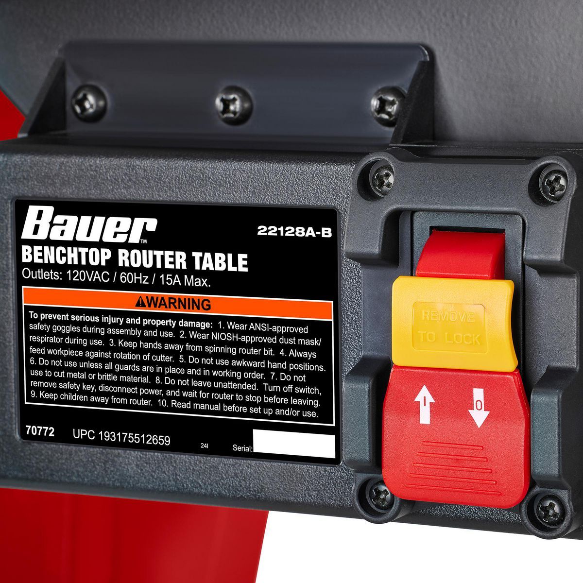Benchtop Router Table Y8883