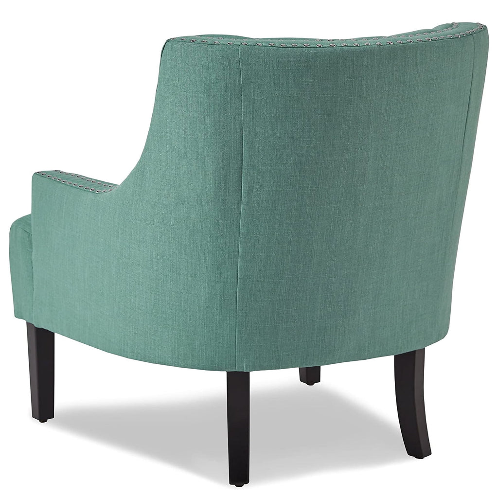 Teal Upholstered Tufted Accent Chair M7090