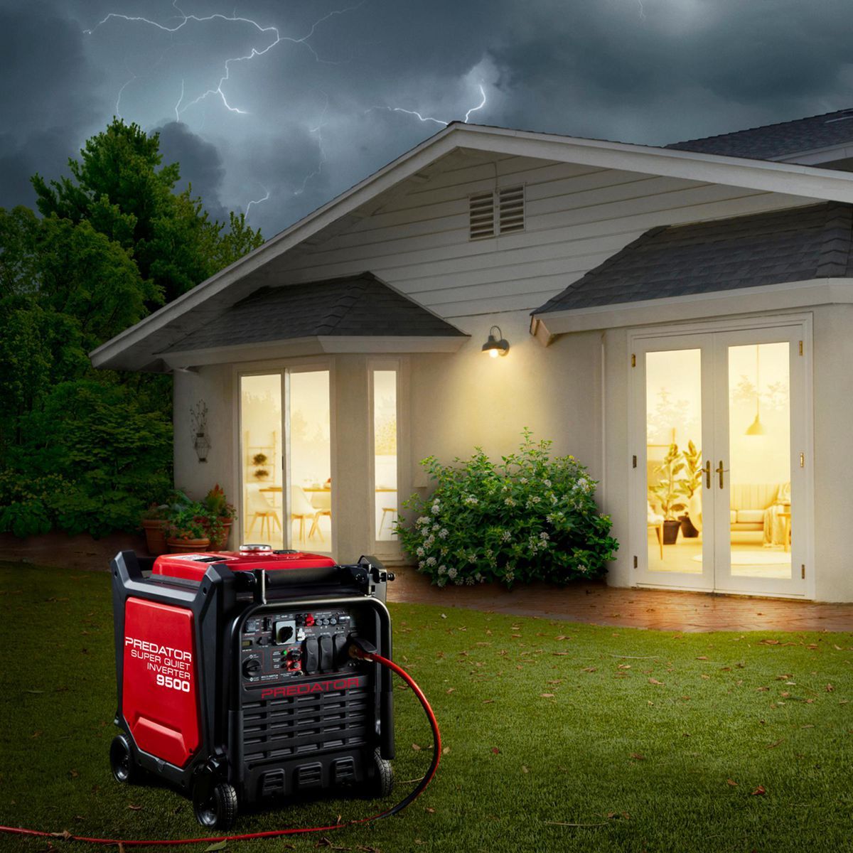 9500 Watt Inverter Generator D713