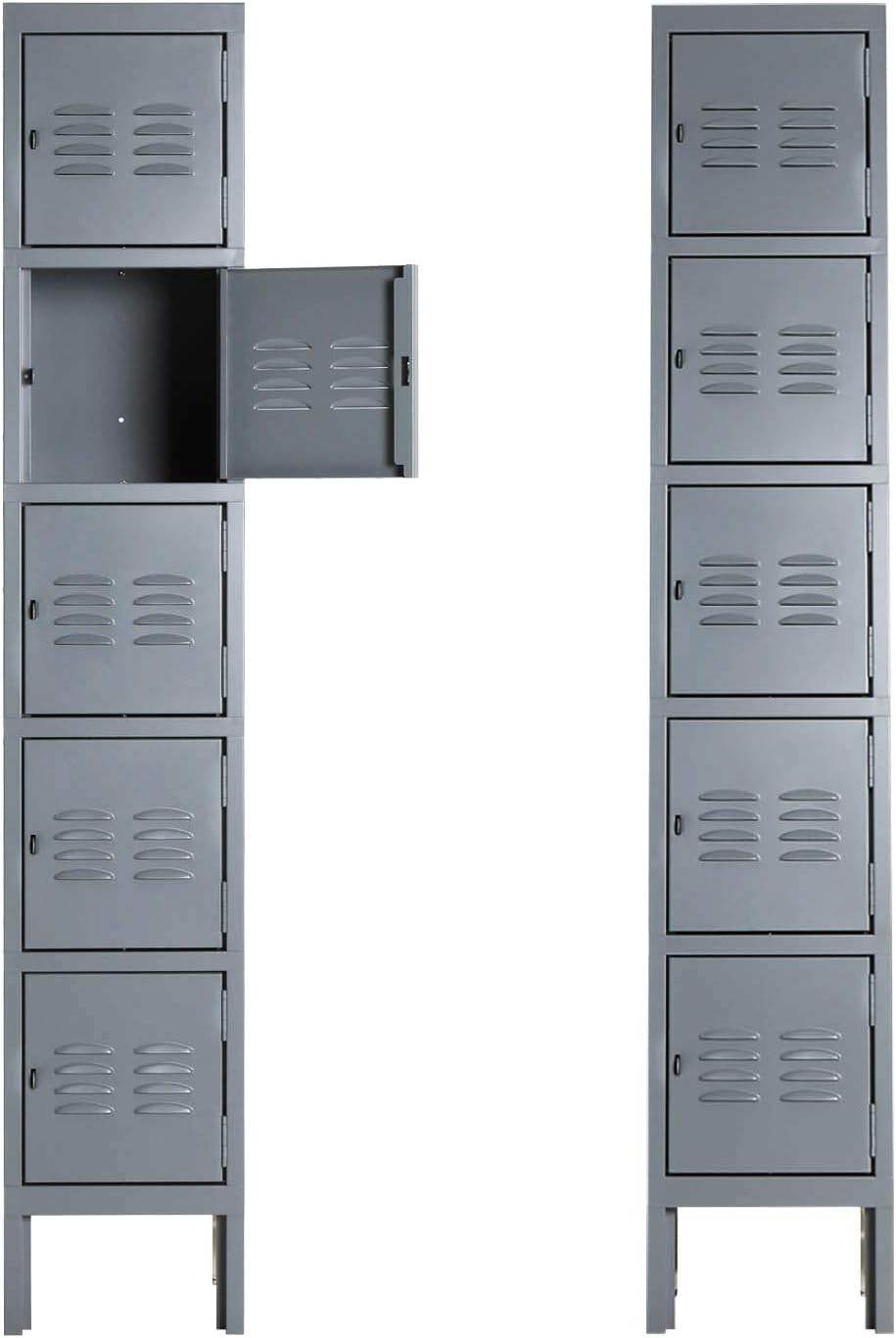 Blue Triple Tier Metal Locker L55984