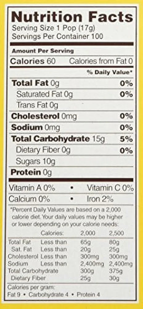 Tootsie Pops Assorted - 100 ct. M3518