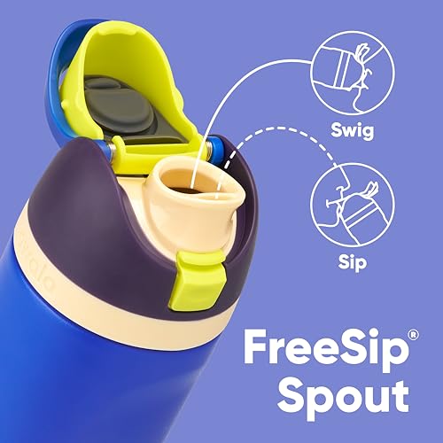 Insulated Stainless Steel Water Bottle with Straw A2398