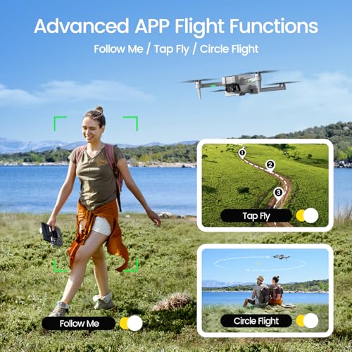 4k Foldable Camera Drone with Brushless Motors F180