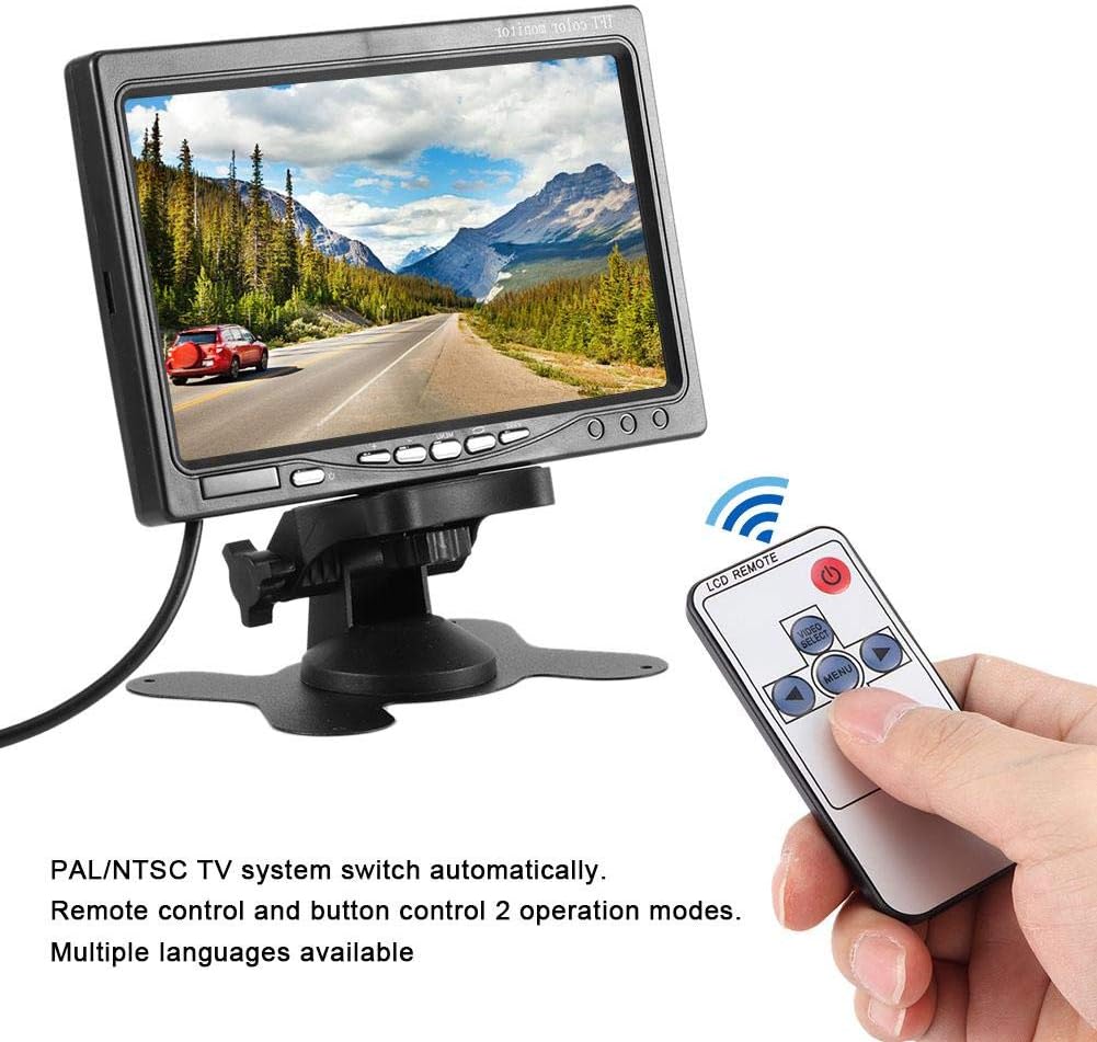 7in High Definition Reverse Rearview Car Monitor C215