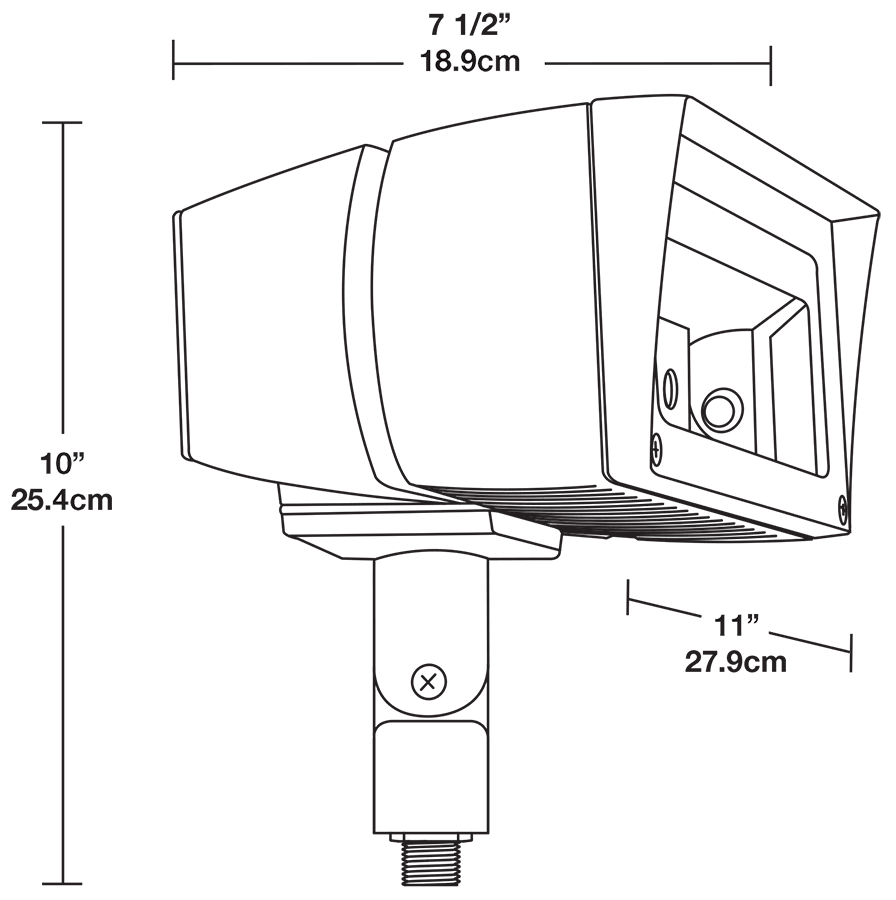 Bronze LED Flood Light A869823