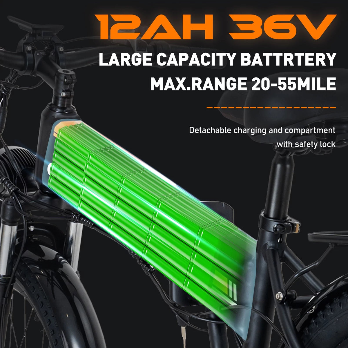 Folding Electric Bike 500W 36V Aluminum Alloy V437274