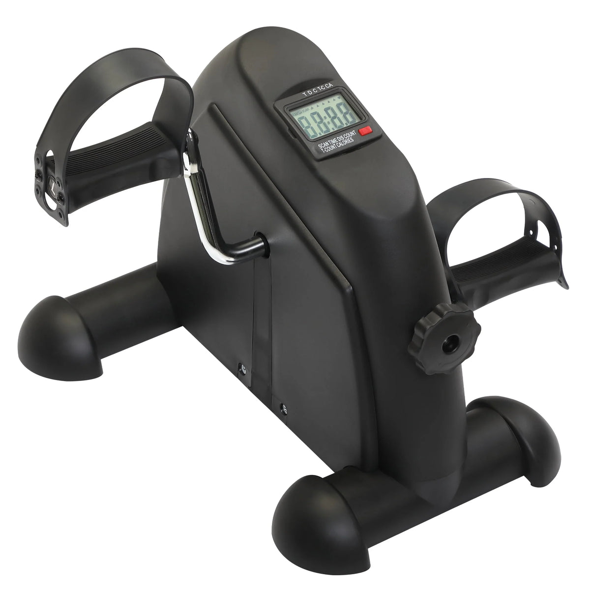 Mini Under Desk Pedal Exercise Bike with LCD Display, Black Z5306