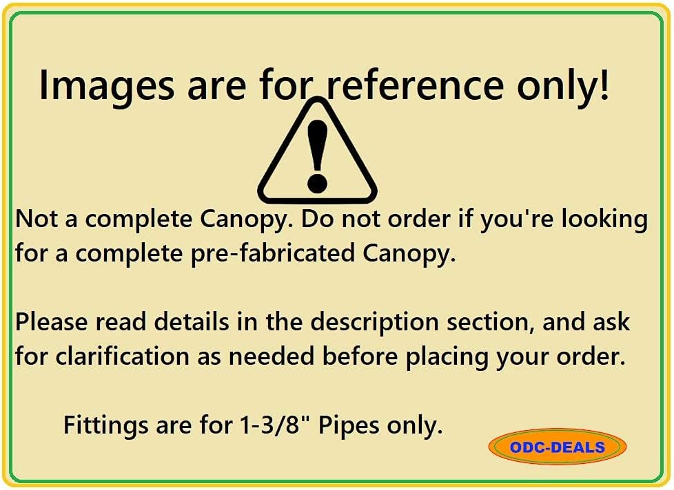 High Peak Canopy Fittings Kit (14-Leg-21pc) X81547