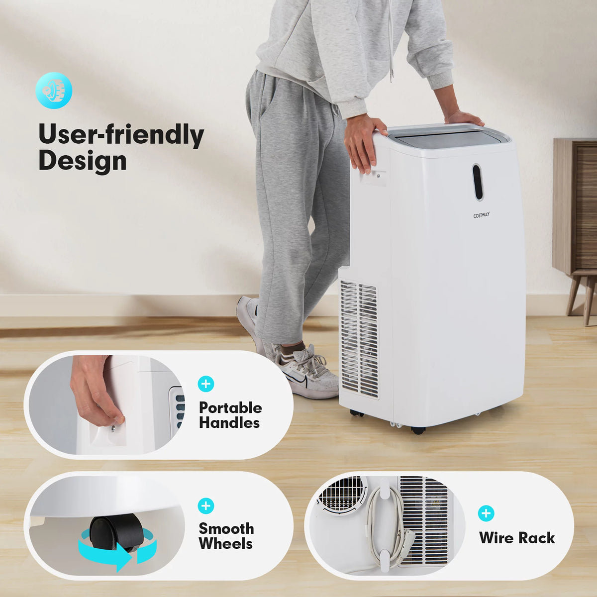 8800 BTU Portable Air Conditioner W653531