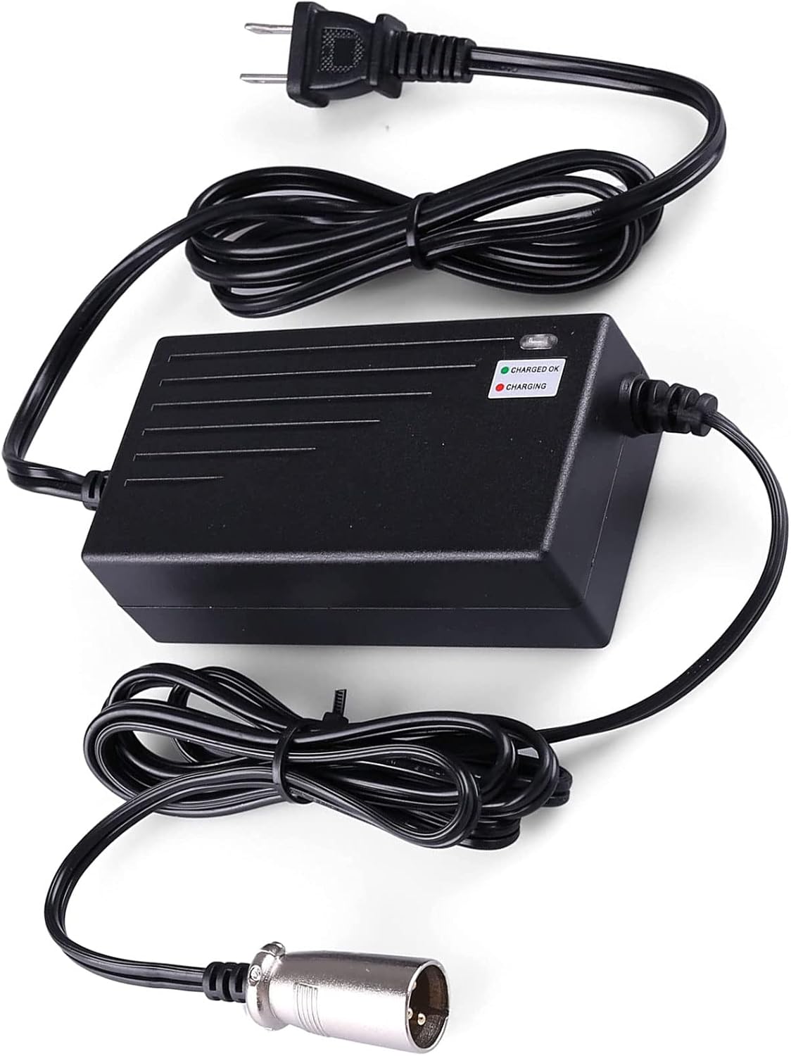 24V 2A 2000mA Quick Charger with 3-Pin XLR Connector O2915