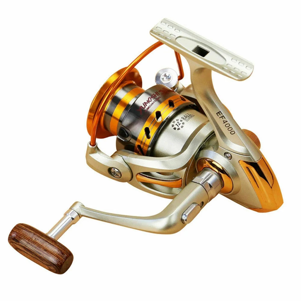 Spinning Fishing Reel 12BB Metal Spool Q67888