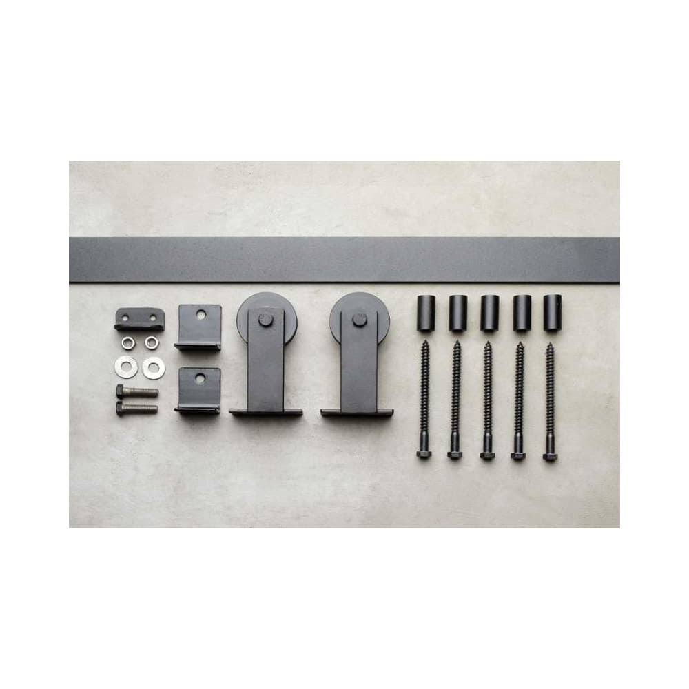 Black Barn Door Hardware B222