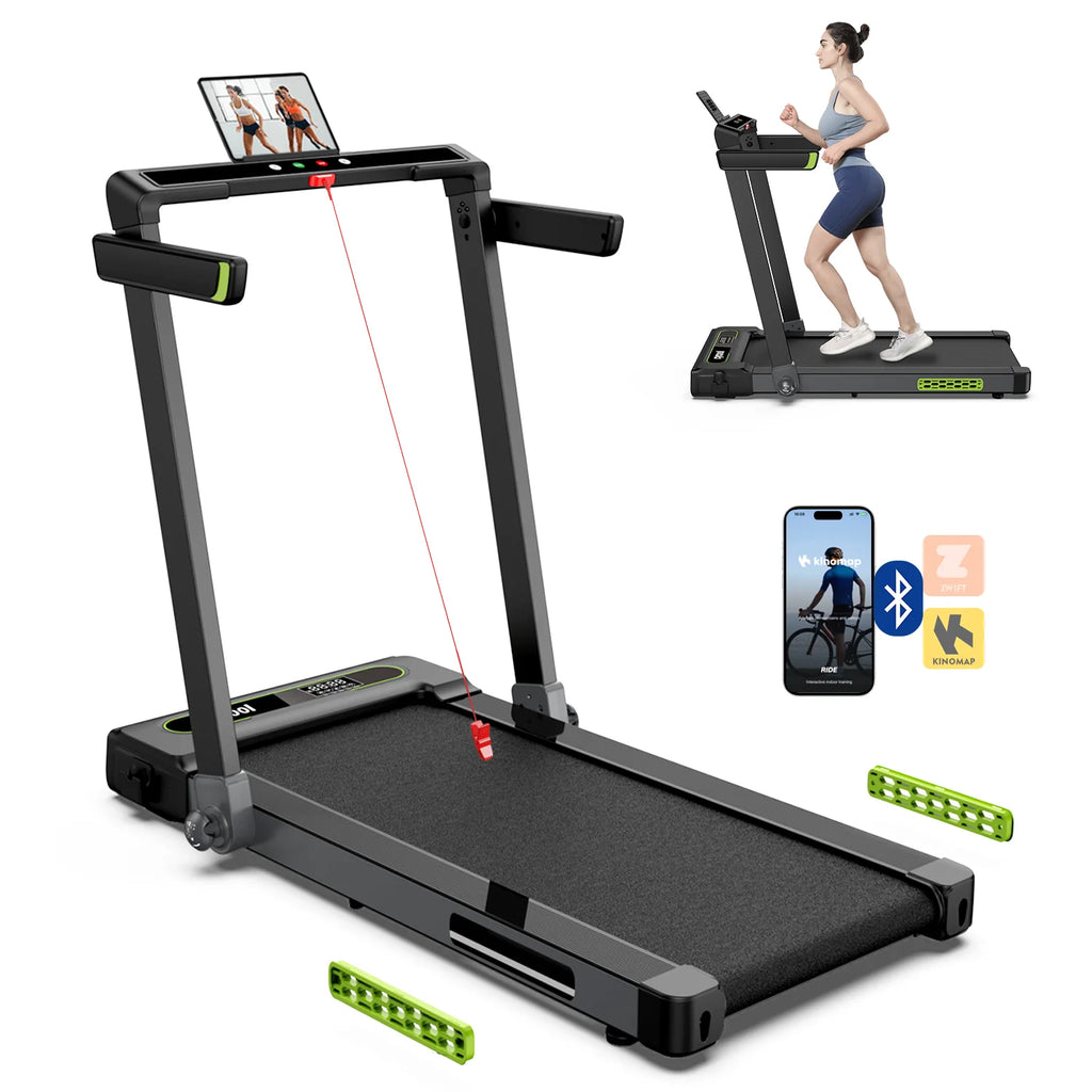 2.5HP Folding Treadmill with Display Screen K25788