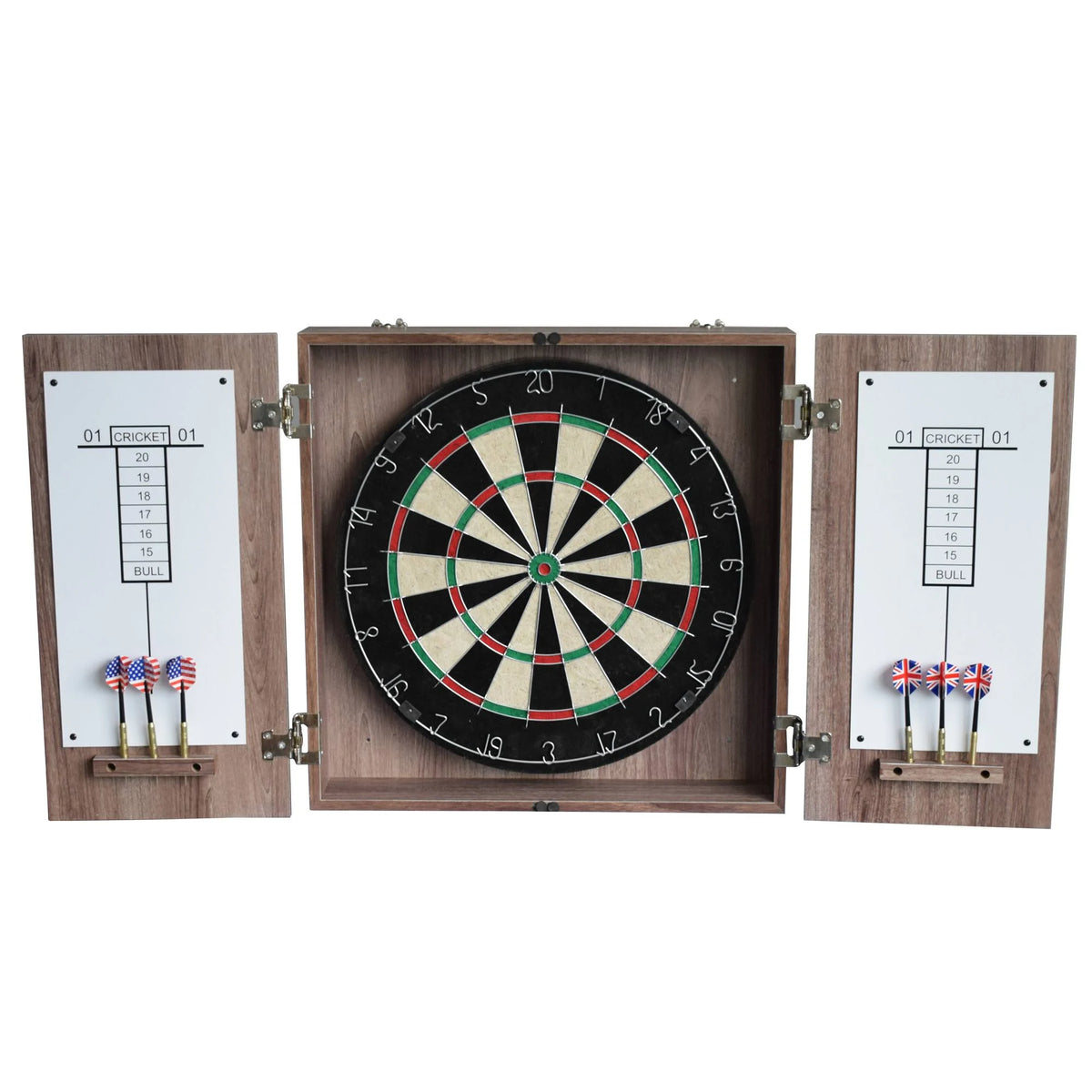 Dartboard & Cabinet Set B25602
