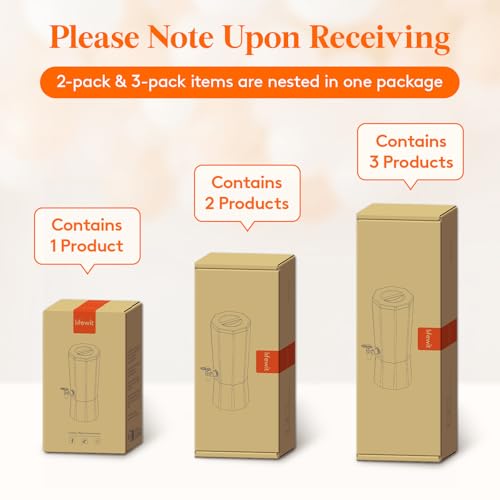 1 Gallon Clear Plastic Drink Dispensers with Stand, 2 Pcs Z798048