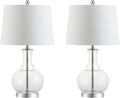25 Glass LED Table Lamp MercurySilver/BrassGold Set of 2 W416672