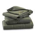 10' x 16' Heavy Duty Green Drab Canvas Tarp C54161