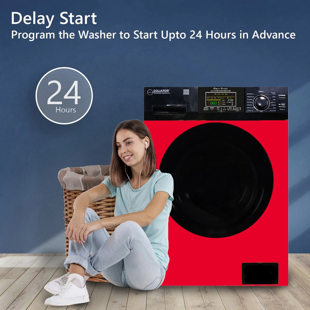 18 lbs. Combination Washer Dryer with Laundry Pedestal B3049
