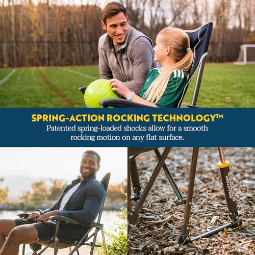 Collapsible Rocking Camping Chair A61491
