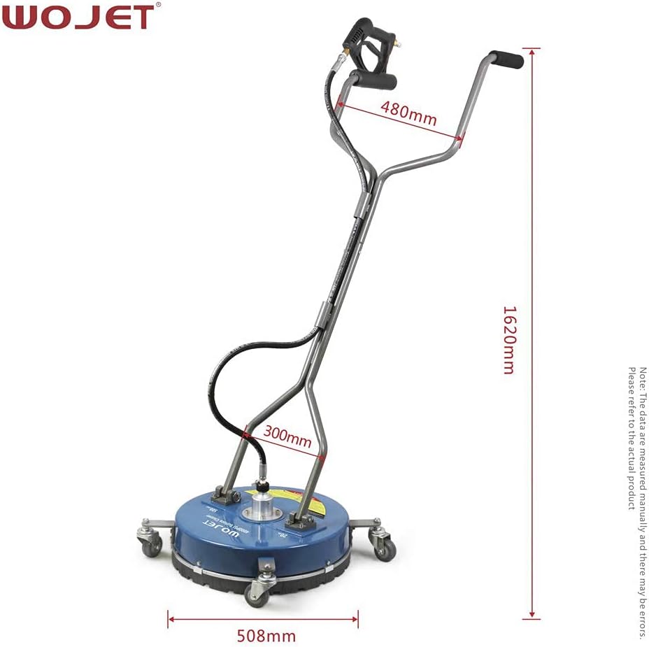 20 inch Pressure Washer Surface Cleaner with Castors R502