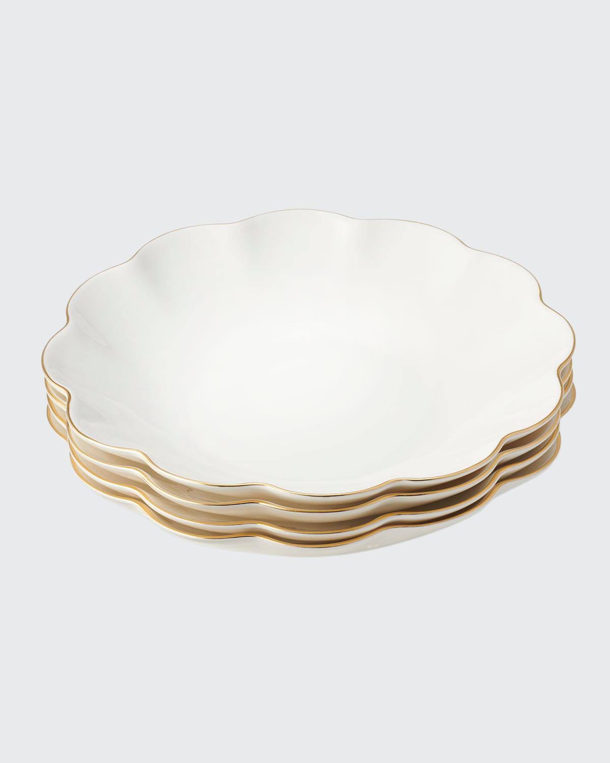 Set of 4 Appetizer Plate S42133