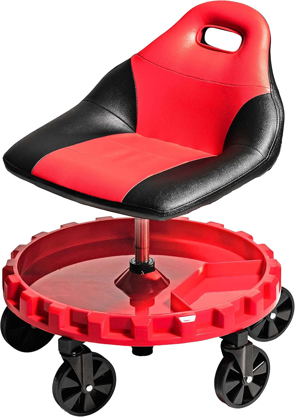 Rolling Gear Seat with Equipment Tray and Casters X922973