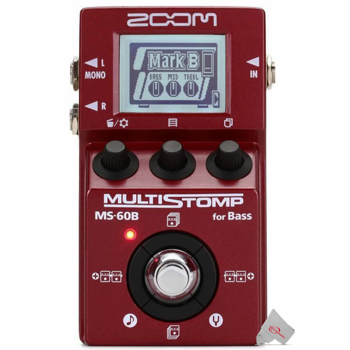 Bass Pedal + Instrument Cable + Accessory Kit R486324