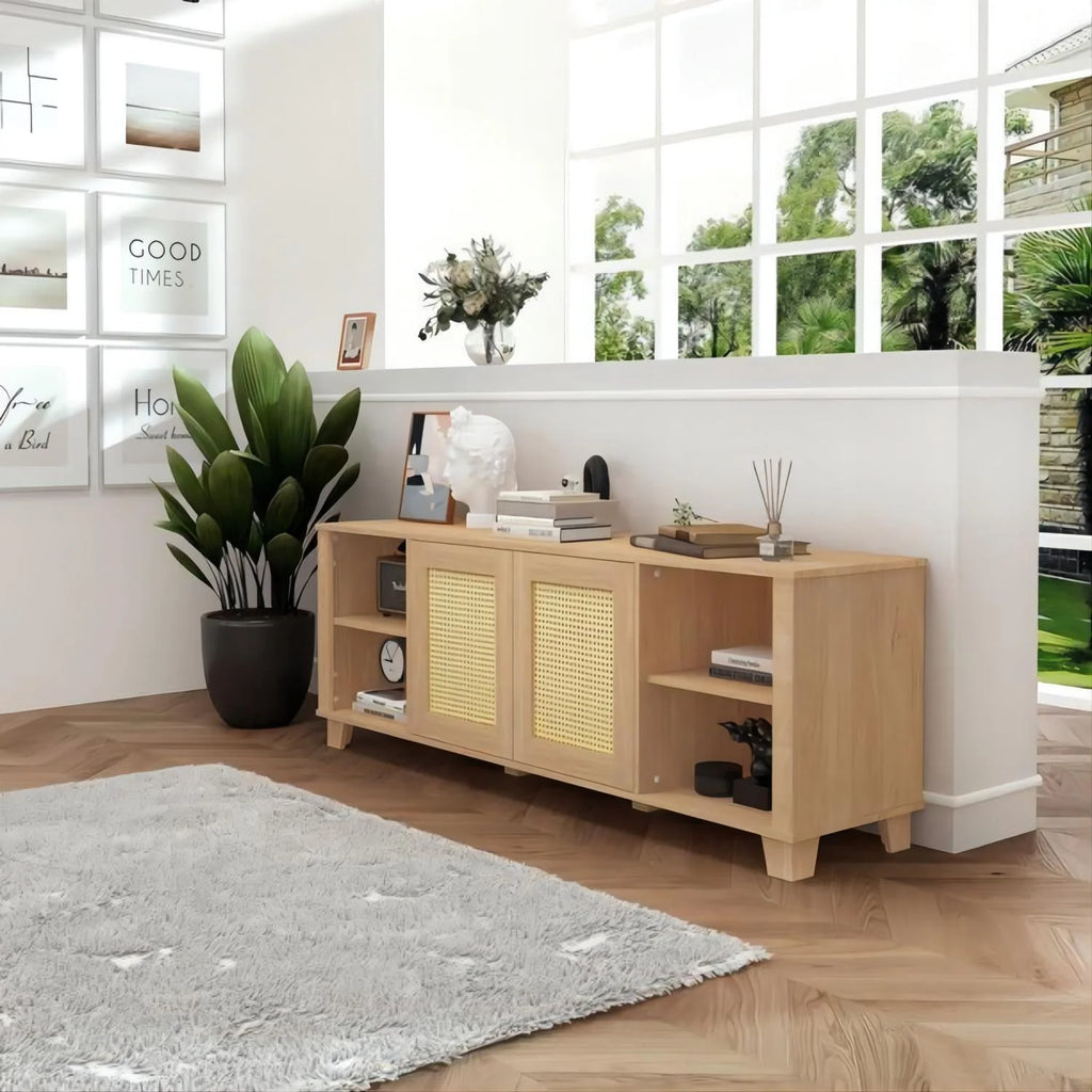 Rattan TV Stand X385345
