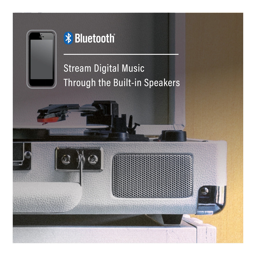 Vinyl Record Player with Bluetooth Speakers N48908